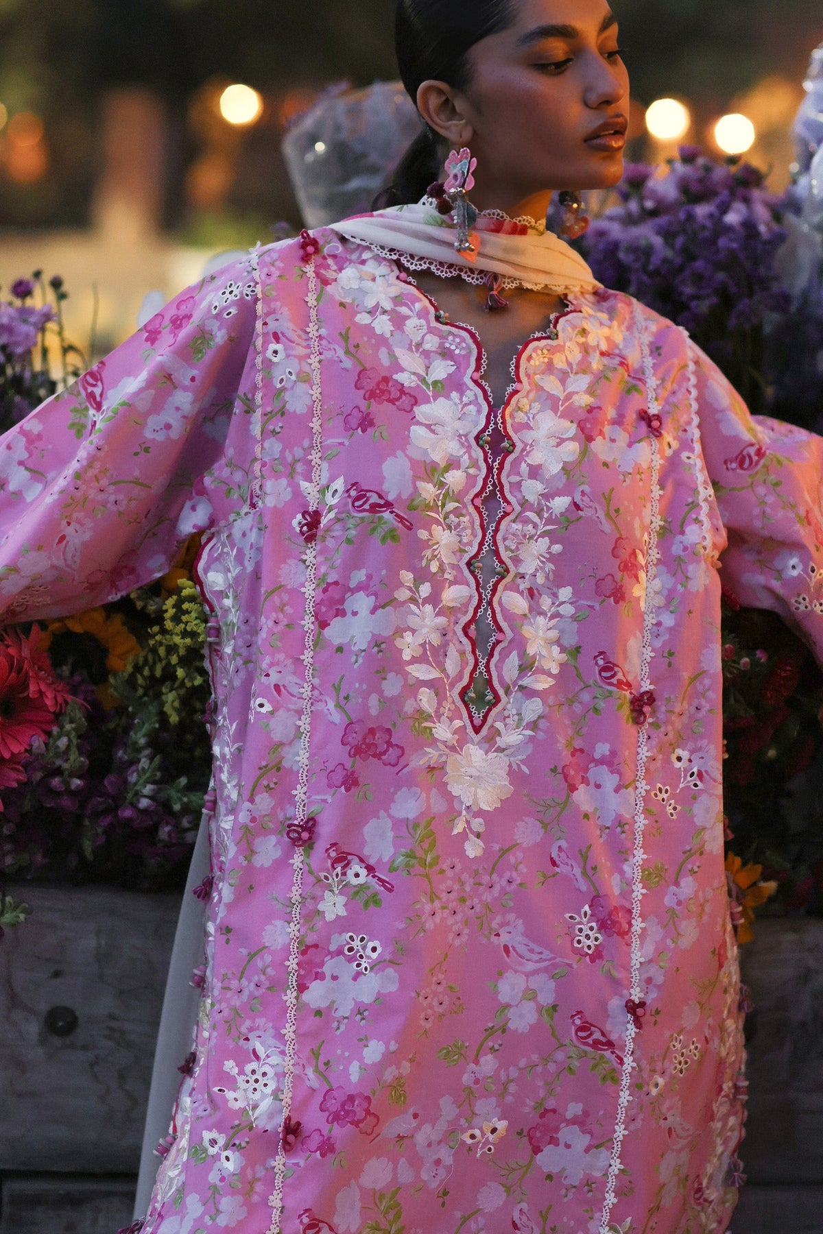 Zaha | Festive Lawn 26 | PEONY REVERIE (ZF26-03), image 3