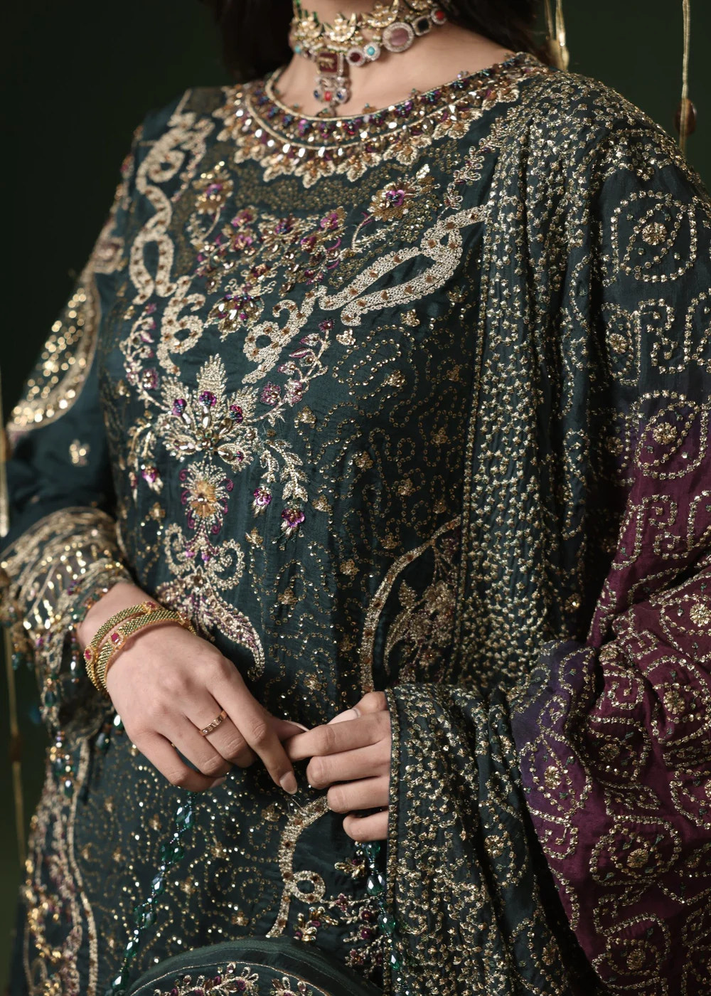 Sara Jahan Couture | Bridals | Sitara -  Sara Jahan Couture  - Original Designer Dress - House of Maryam