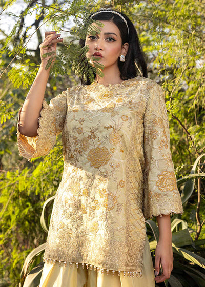 HSY | Summer Edit | Butter Yellow -  HSY Ladies Clothes - Original Designer Dress - House of Maryam