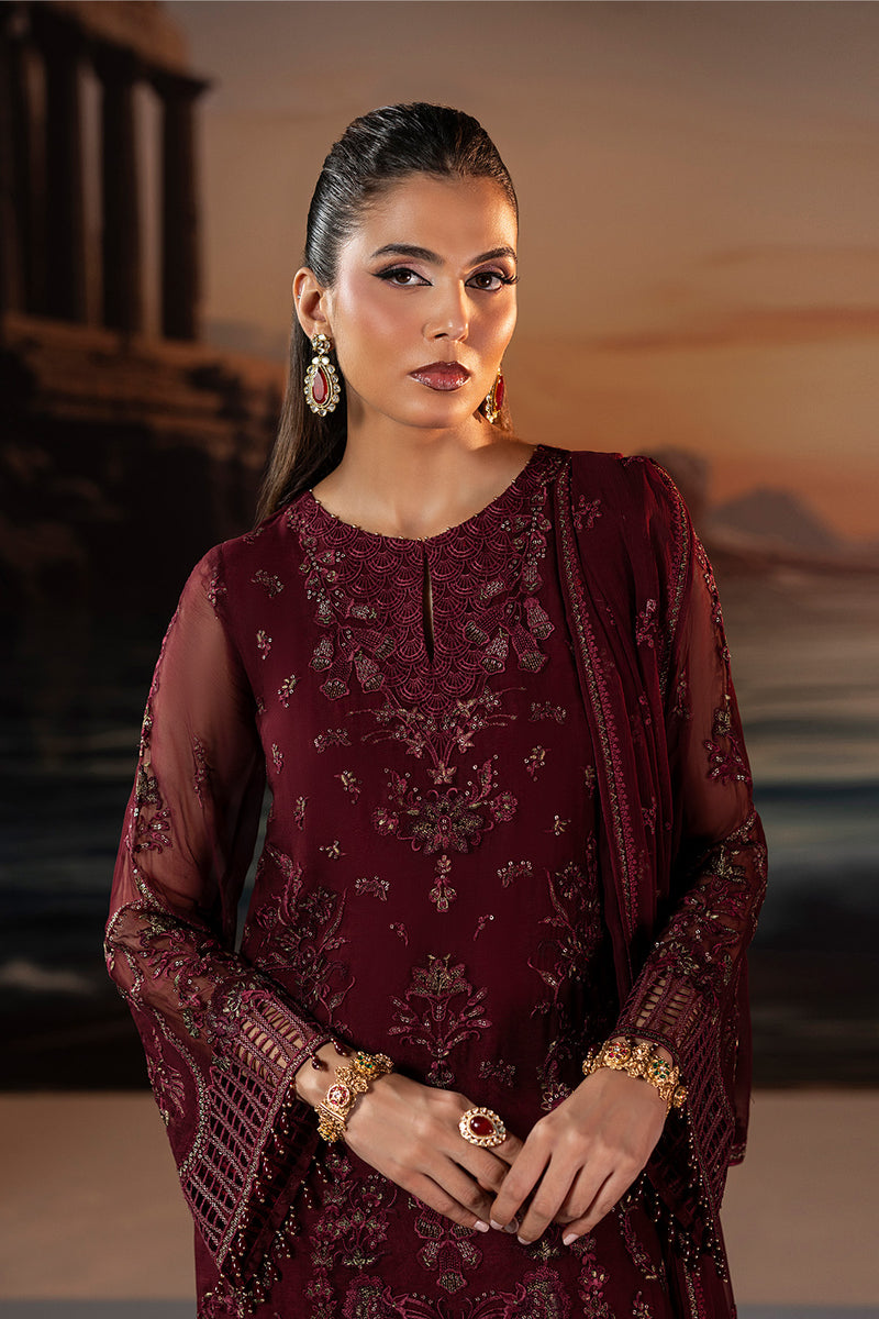 Lavish Premium | Riwaayat Formals | Fuchsia Fantasy, image 5