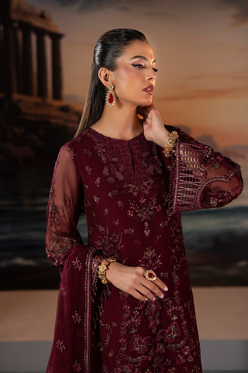 Lavish Premium | Riwaayat Formals | Fuchsia Fantasy, image 3
