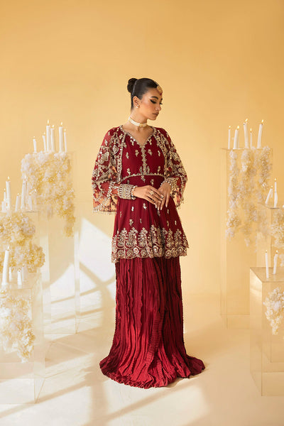 Nuriyaa | Luxe Formals | Scarlet -  Nuriyaa Luxe - Original Designer Dress - House of Maryam