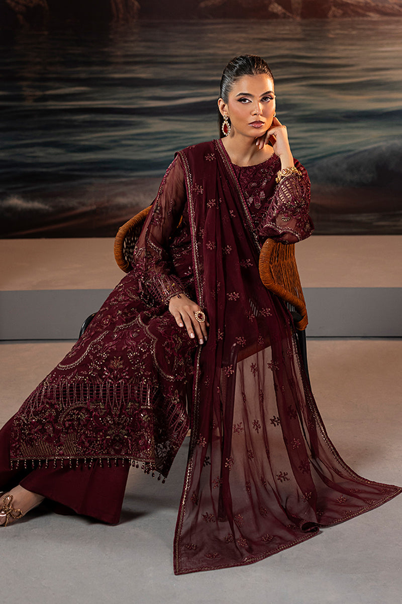 Lavish Premium | Riwaayat Formals | Fuchsia Fantasy, image 4