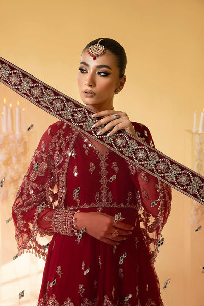 Nuriyaa | Luxe Formals | Scarlet -  Nuriyaa Luxe - Original Designer Dress - House of Maryam