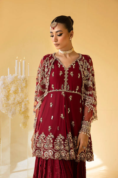 Nuriyaa | Luxe Formals | Scarlet -  Nuriyaa Luxe - Original Designer Dress - House of Maryam