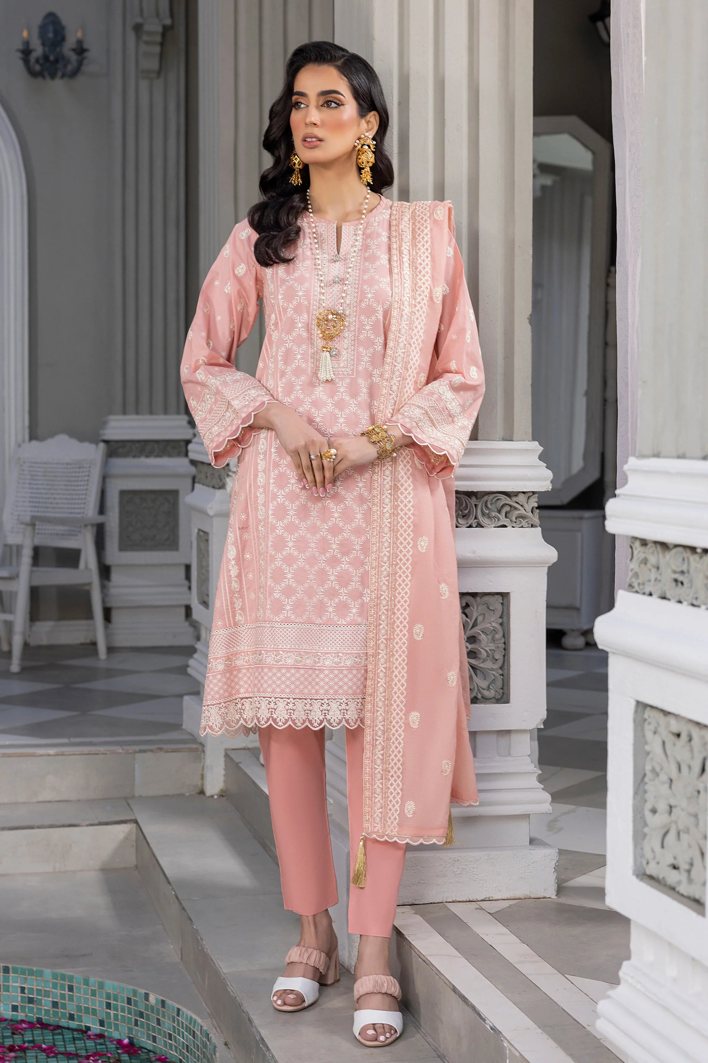 LSM | Embroidered Collection | 07 by Designer LSM - House of Maryam - Pakistani Designer Ethnic Wear in {{ shop.shopifyCountryName }}