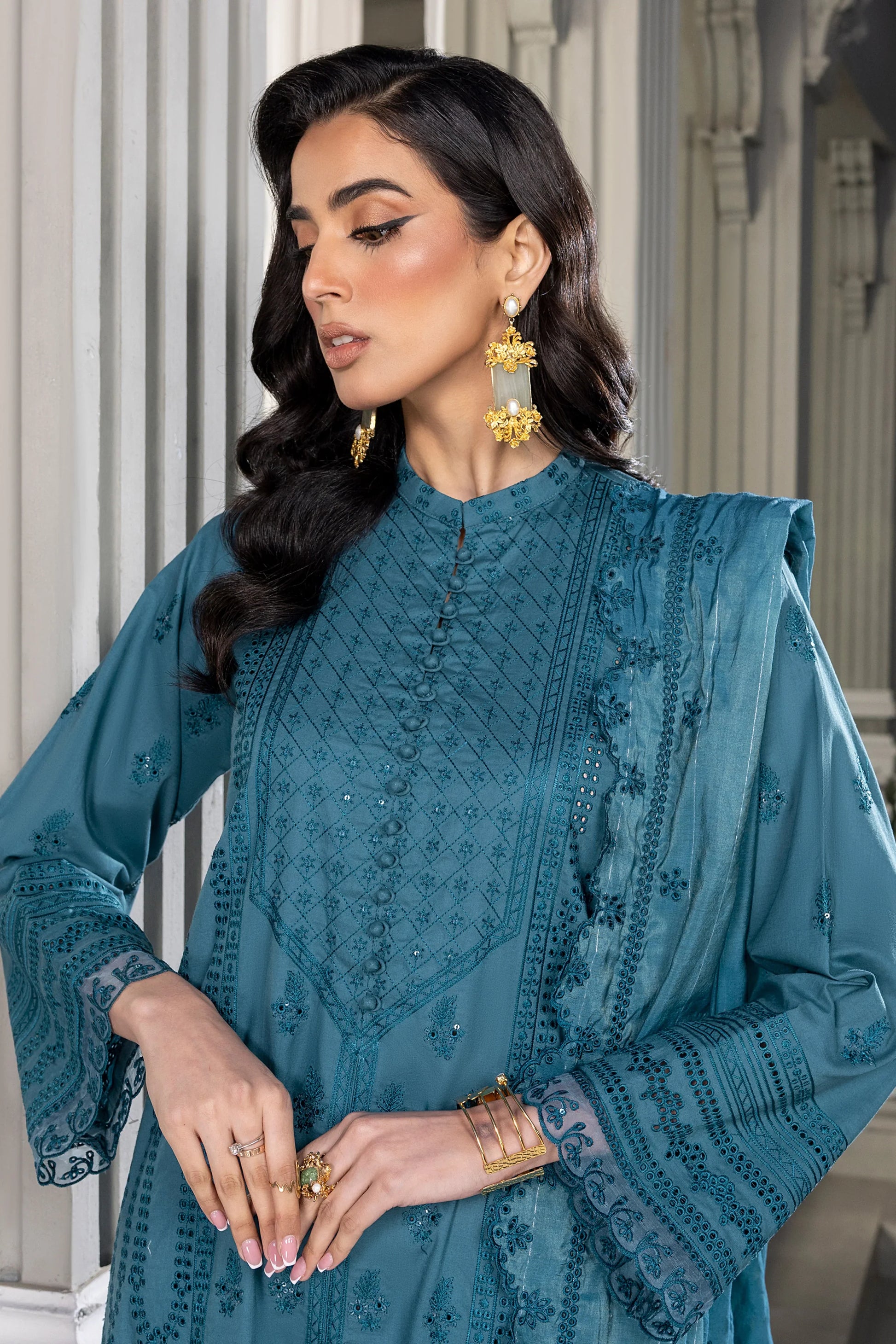 LSM | Embroidered Collection | 05 -  LSM Luxury -  House of Maryam