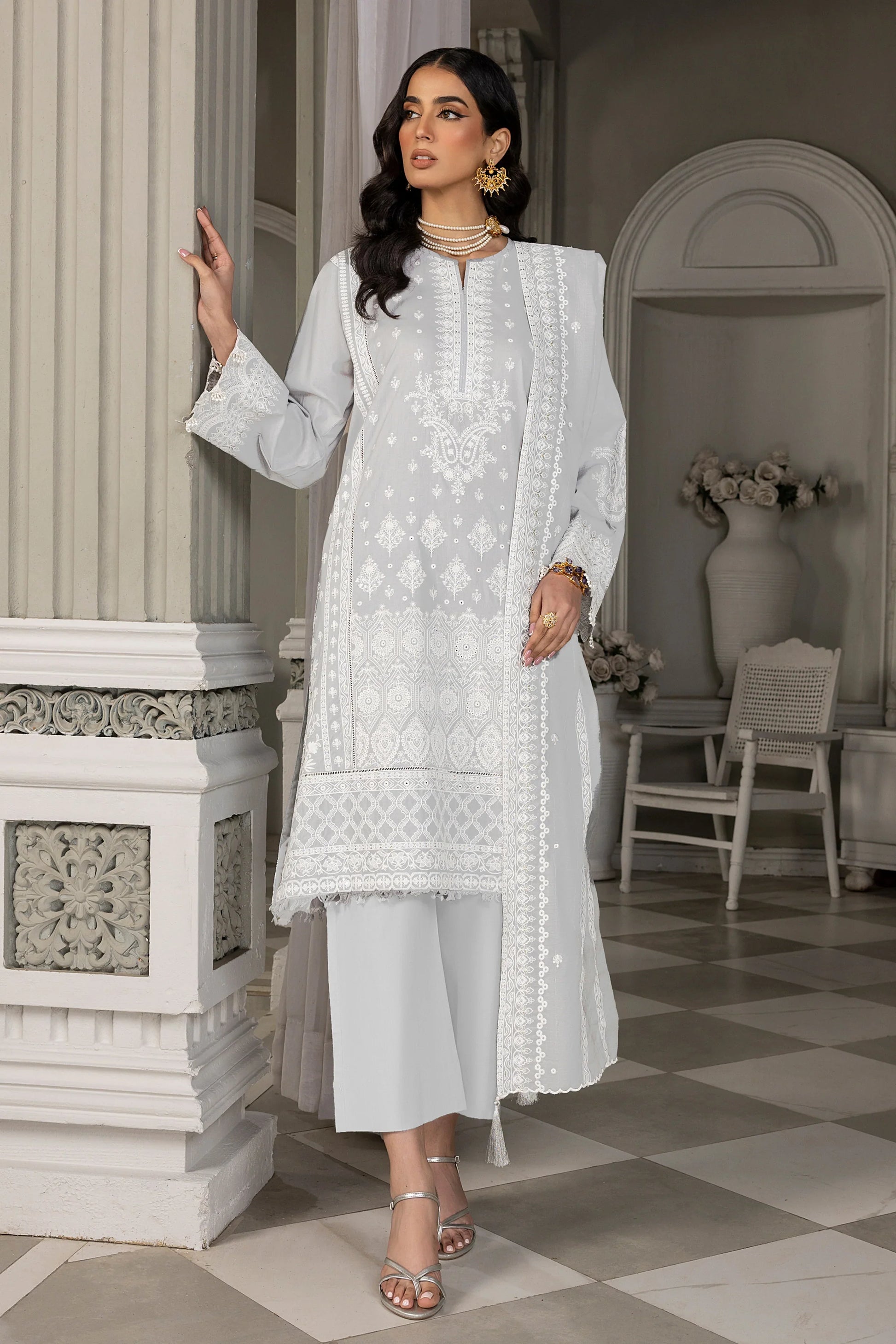 LSM | Embroidered Collection | 03 -  LSM Luxury -  House of Maryam
