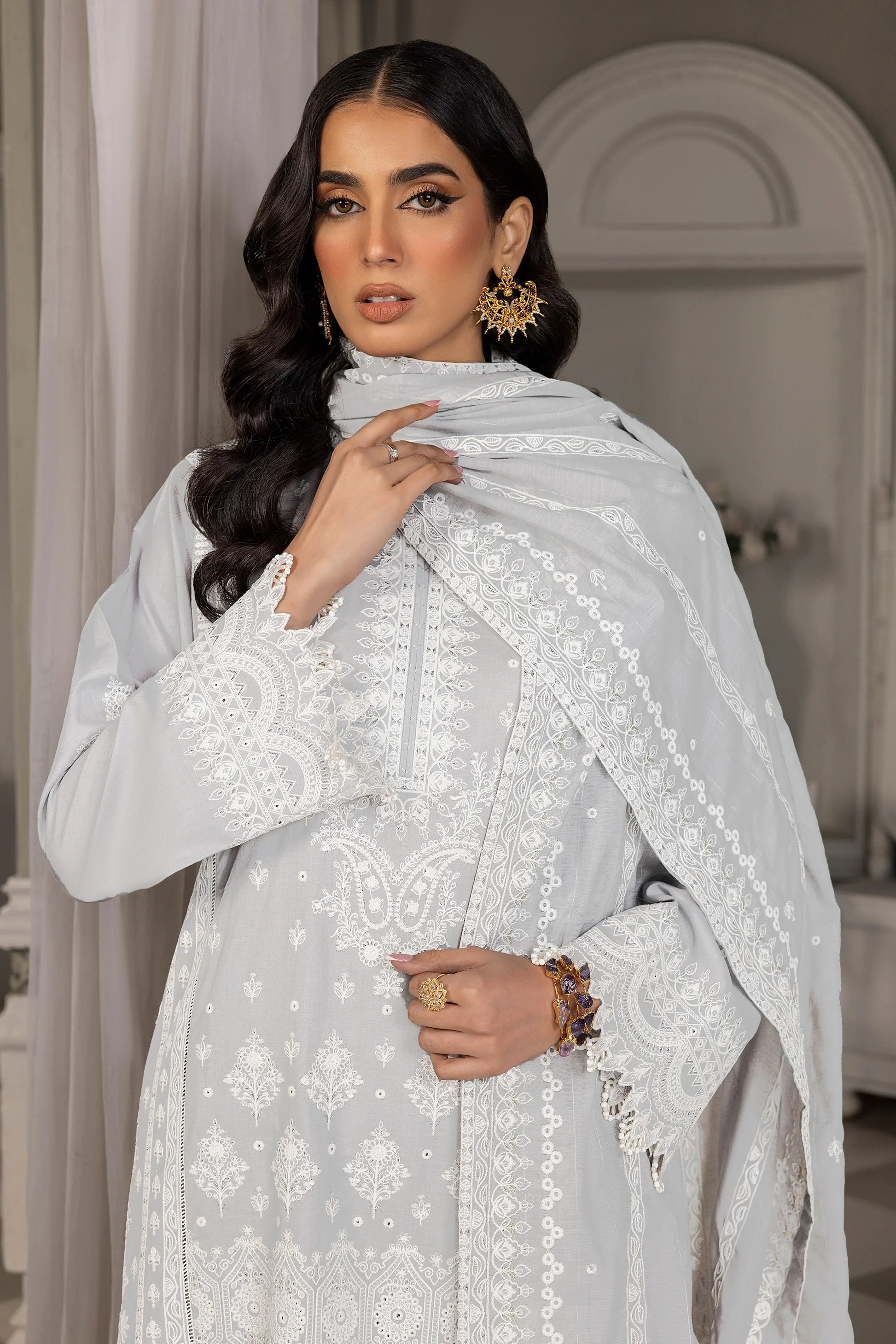 LSM | Embroidered Collection | 03 -  LSM Luxury -  House of Maryam