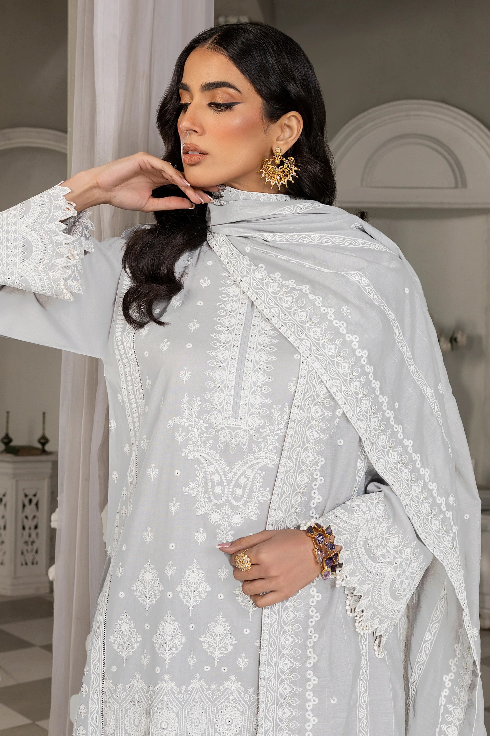 LSM | Embroidered Collection | 03 -  LSM Luxury -  House of Maryam