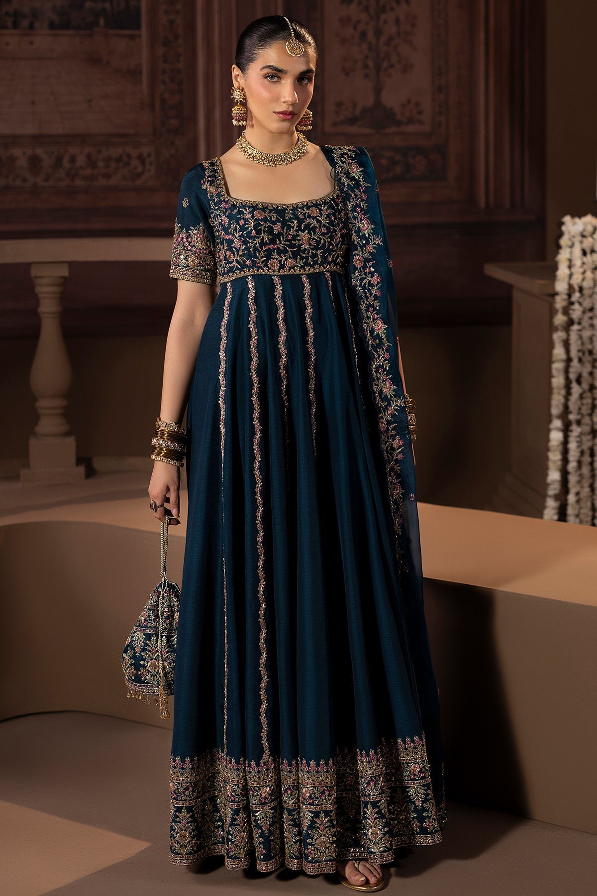 Mina Kashif | Zaib Formals | Neelam, image 4