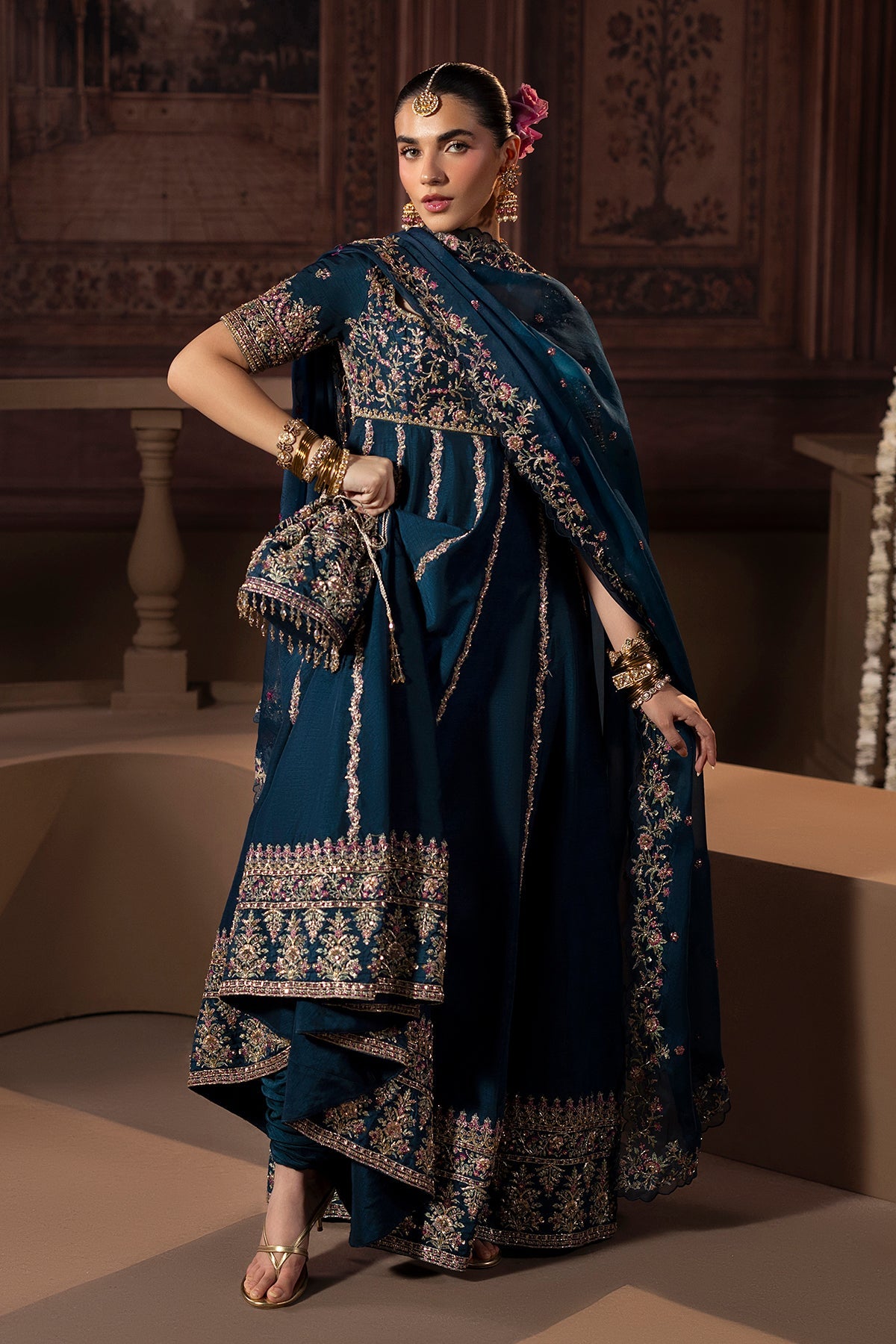 Mina Kashif | Zaib Formals | Neelam