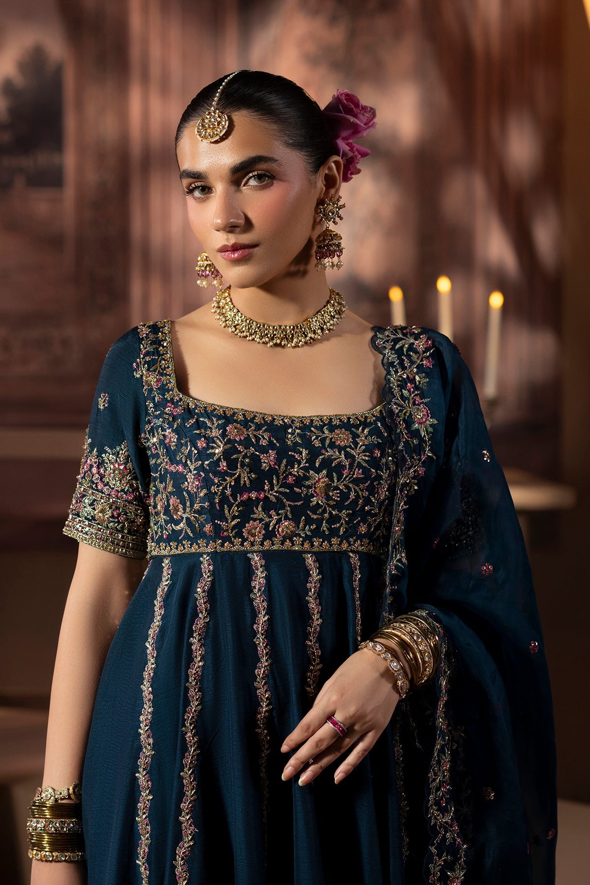 Mina Kashif | Zaib Formals | Neelam, image 3