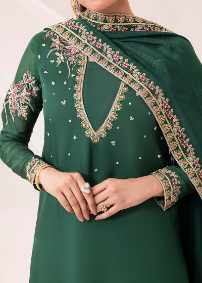 Jamnii | Silk Ivy | Emerald -  Jamnii Ladies Clothes - Original Designer Dress - House of Maryam