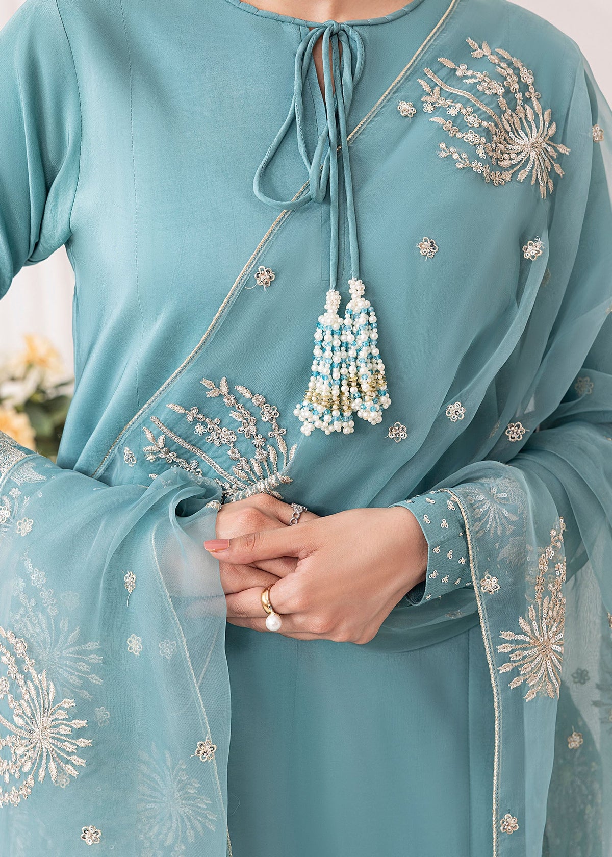 Jamnii | Silk Ivy | Dewdrop -  Jamnii Ladies Clothes - Original Designer Dress - House of Maryam