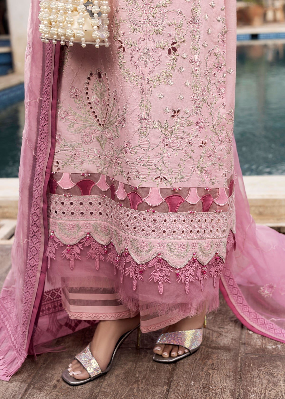 Shurooq | Luxury Lawn 25 | Blossom -  Shurooq Ladies Clothes - Original Designer Dress - House of Maryam