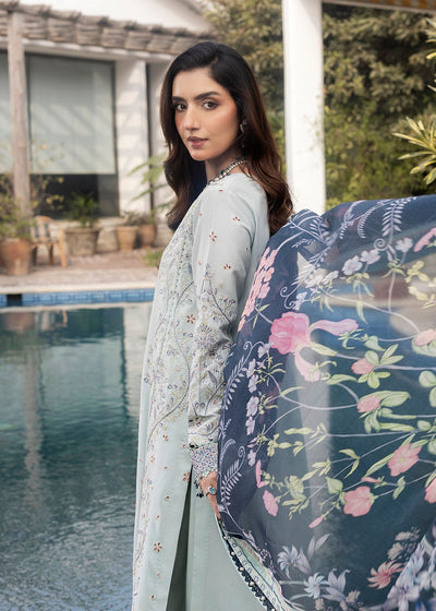 Shurooq | Luxury Lawn 25 | Evie -  Shurooq Ladies Clothes - Original Designer Dress - House of Maryam