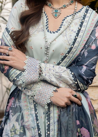 Shurooq | Luxury Lawn 25 | Evie -  Shurooq Ladies Clothes - Original Designer Dress - House of Maryam