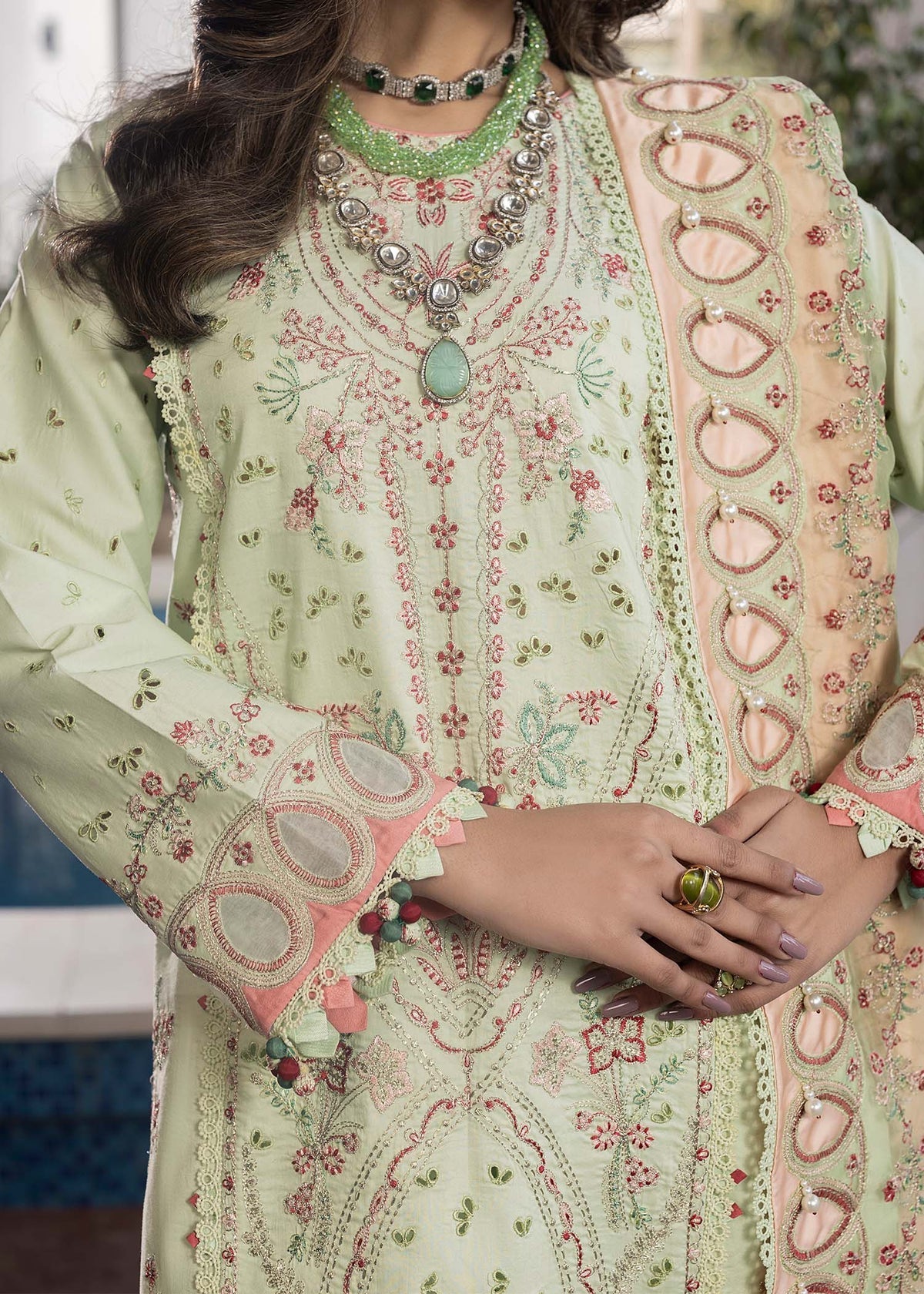 Shurooq | Luxury Lawn 25 | Amazon -  Shurooq Ladies Clothes - Original Designer Dress - House of Maryam