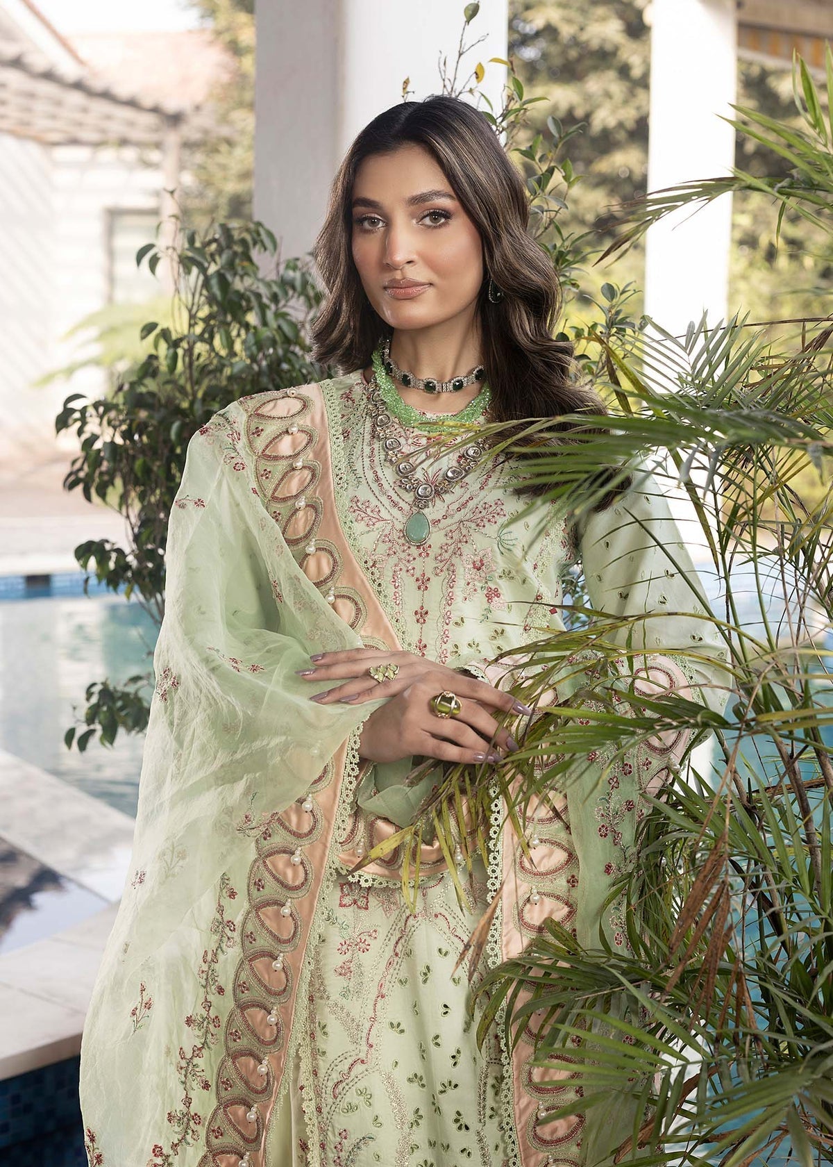 Shurooq | Luxury Lawn 25 | Amazon -  Shurooq Ladies Clothes - Original Designer Dress - House of Maryam