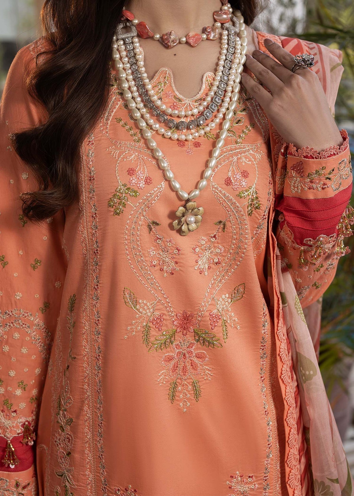 Shurooq | Luxury Lawn 25 | Zyra -  Shurooq Ladies Clothes - Original Designer Dress - House of Maryam