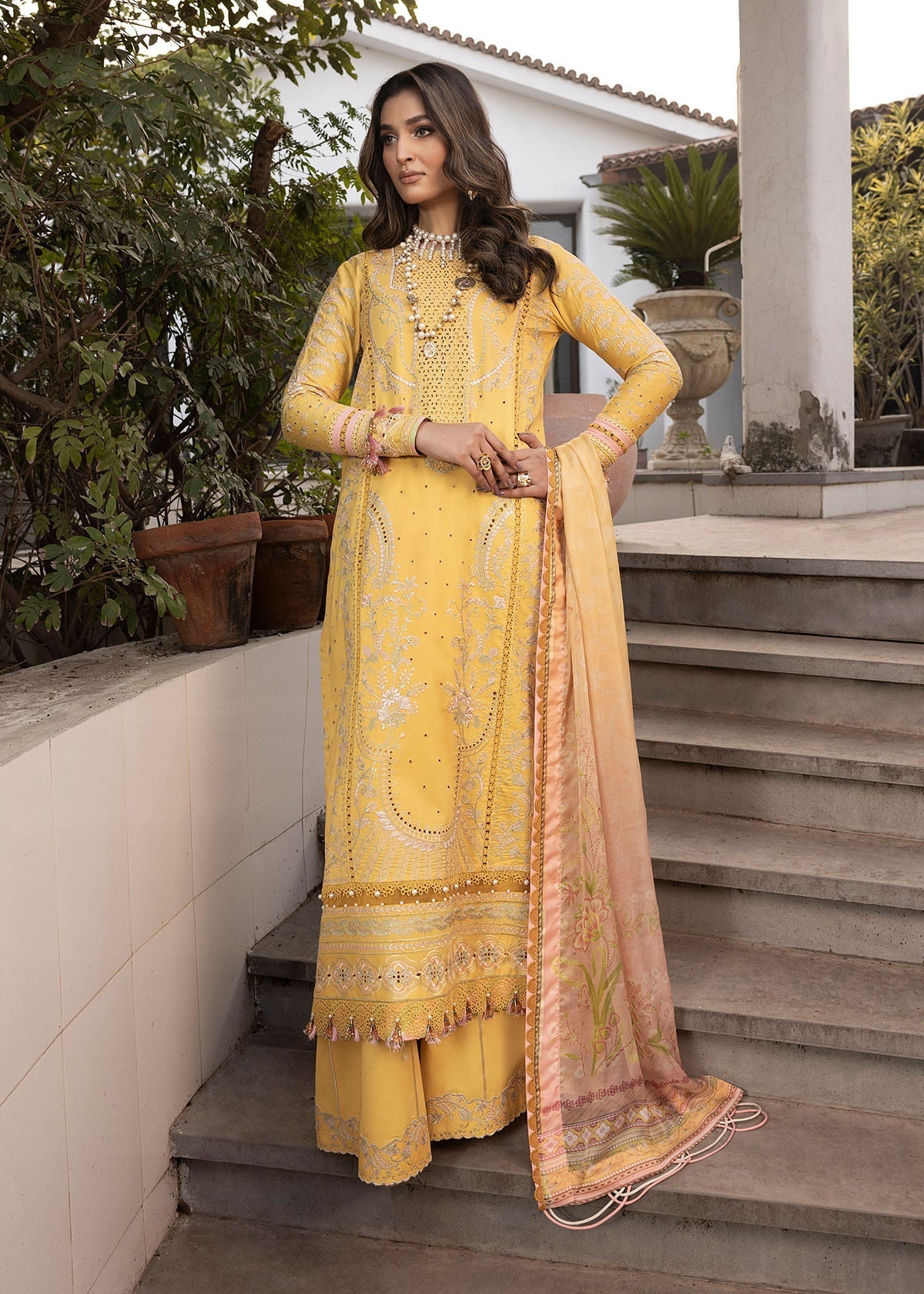 Shurooq | Luxury Lawn 25 | Abigail -  Shurooq Ladies Clothes -  House of Maryam
