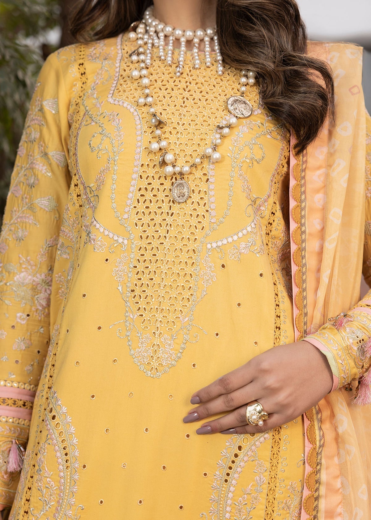 Shurooq | Luxury Lawn 25 | Abigail -  Shurooq Ladies Clothes - Original Designer Dress - House of Maryam