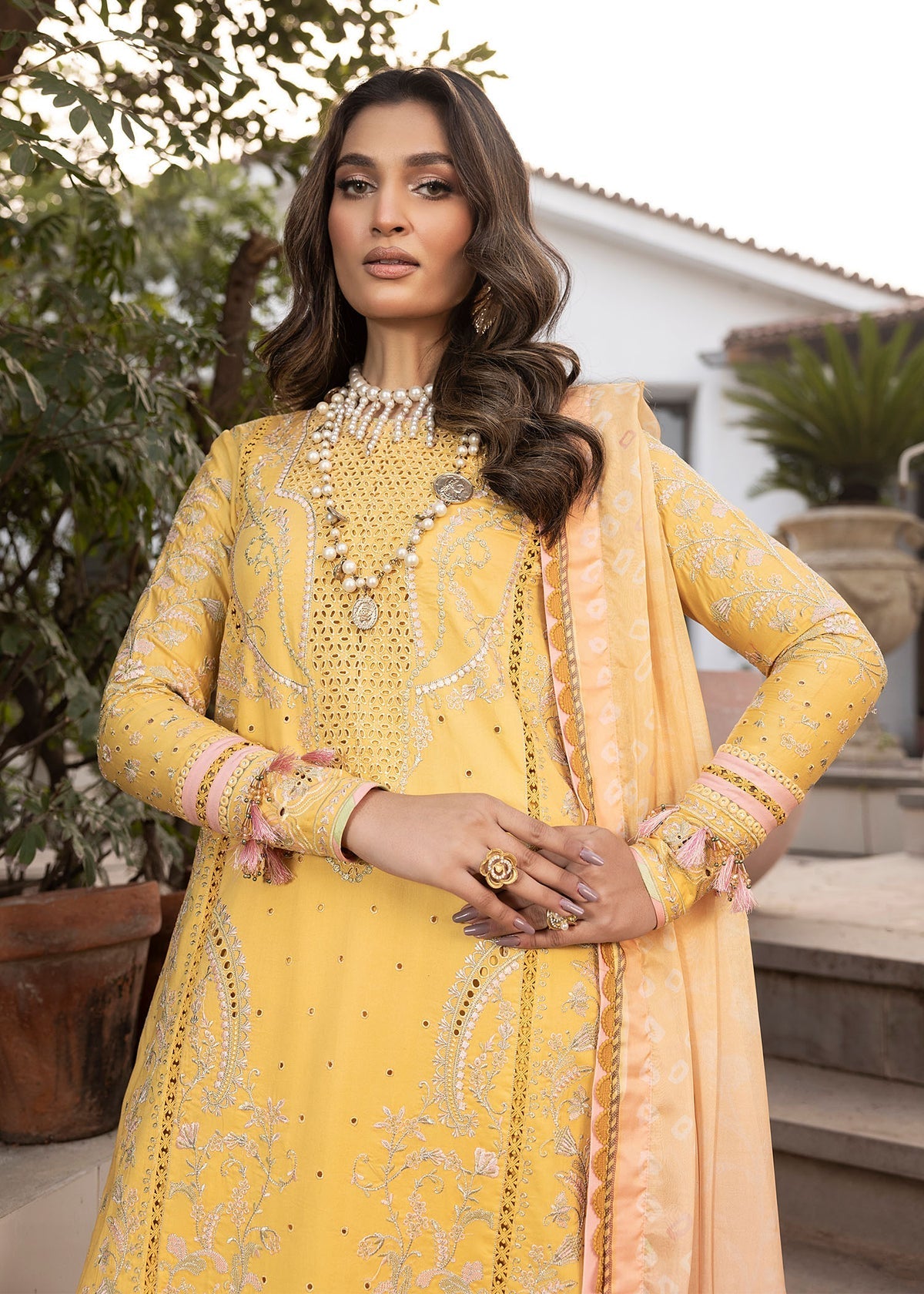 Shurooq | Luxury Lawn 25 | Abigail -  Shurooq Ladies Clothes - Original Designer Dress - House of Maryam