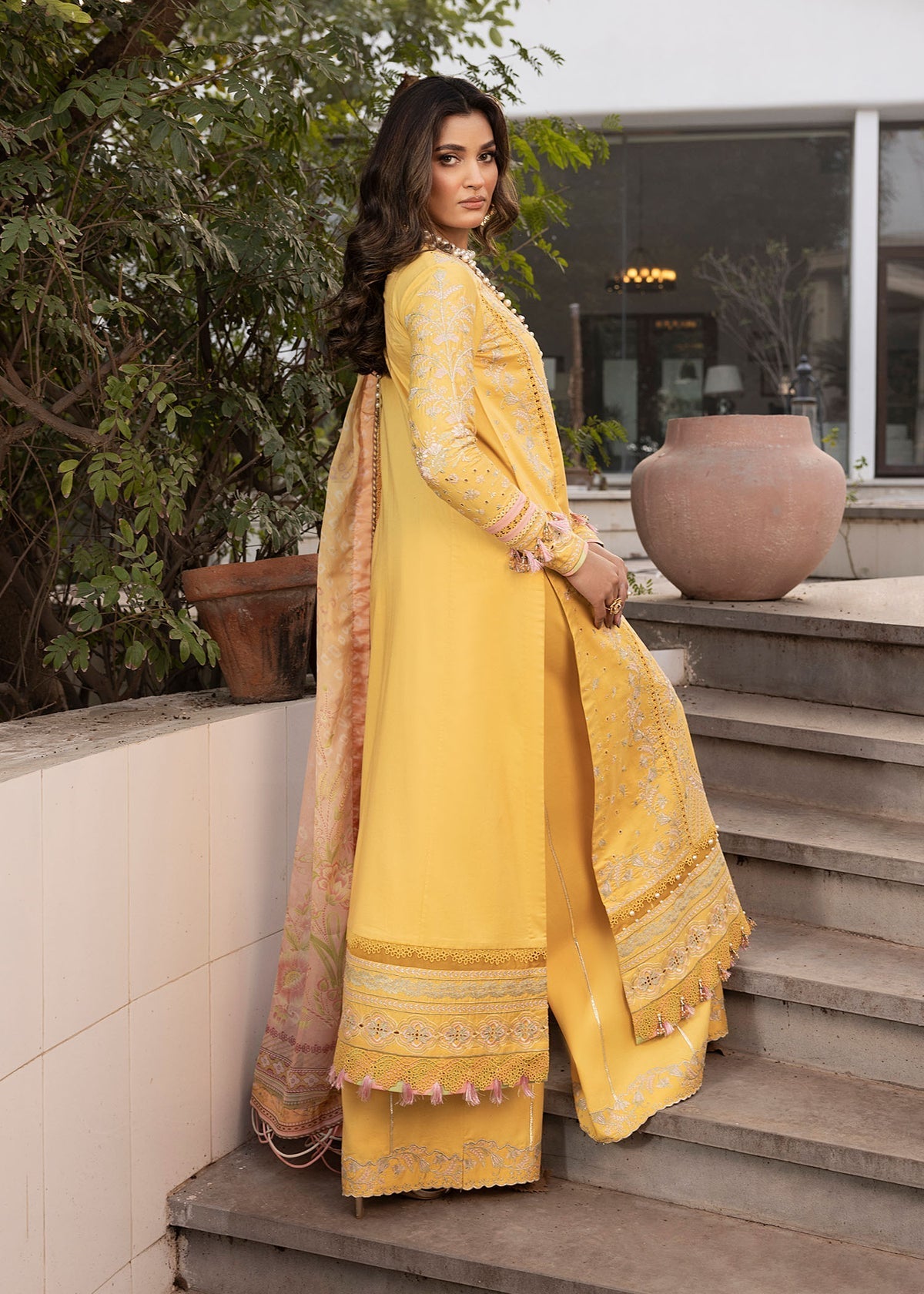 Shurooq | Luxury Lawn 25 | Abigail -  Shurooq Ladies Clothes - Original Designer Dress - House of Maryam