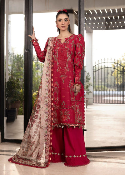 Shurooq | Luxury Lawn 25 | Lina -  Shurooq Ladies Clothes - Original Designer Dress - House of Maryam