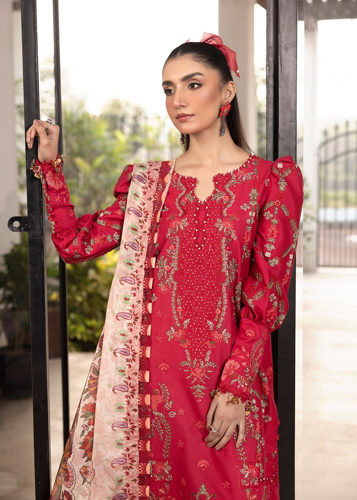 Shurooq | Luxury Lawn 25 | Lina -  Shurooq Ladies Clothes - Original Designer Dress - House of Maryam