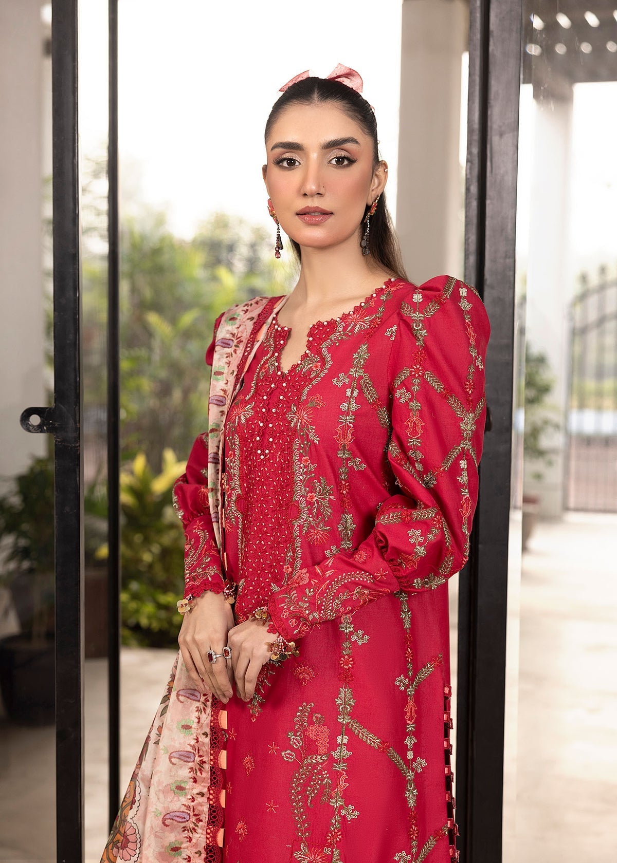 Shurooq | Luxury Lawn 25 | Lina -  Shurooq Ladies Clothes - Original Designer Dress - House of Maryam