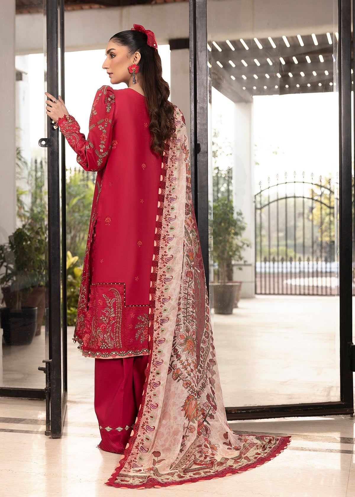 Shurooq | Luxury Lawn 25 | Lina -  Shurooq Ladies Clothes - Original Designer Dress - House of Maryam