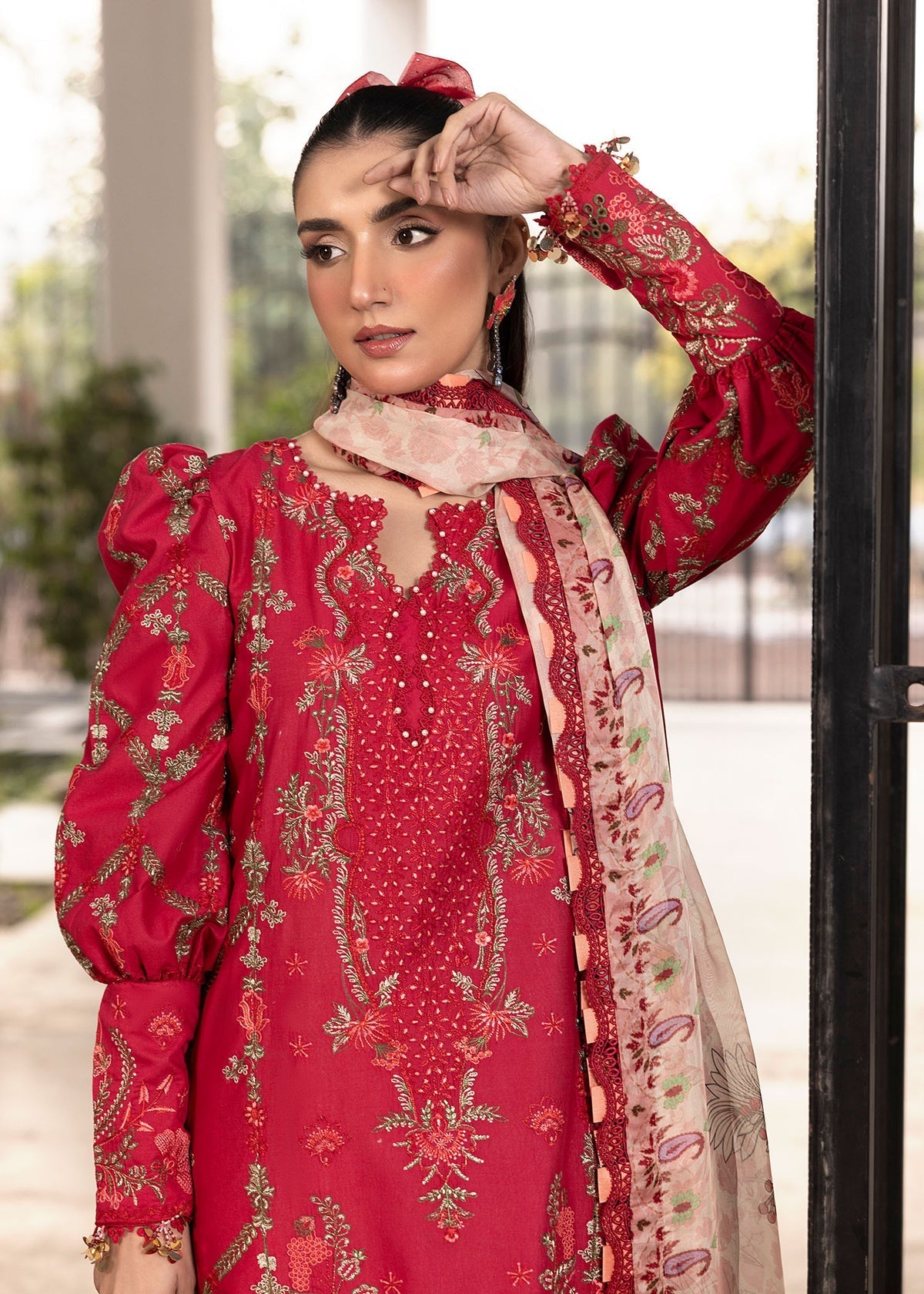 Shurooq | Luxury Lawn 25 | Lina -  Shurooq Ladies Clothes -  House of Maryam