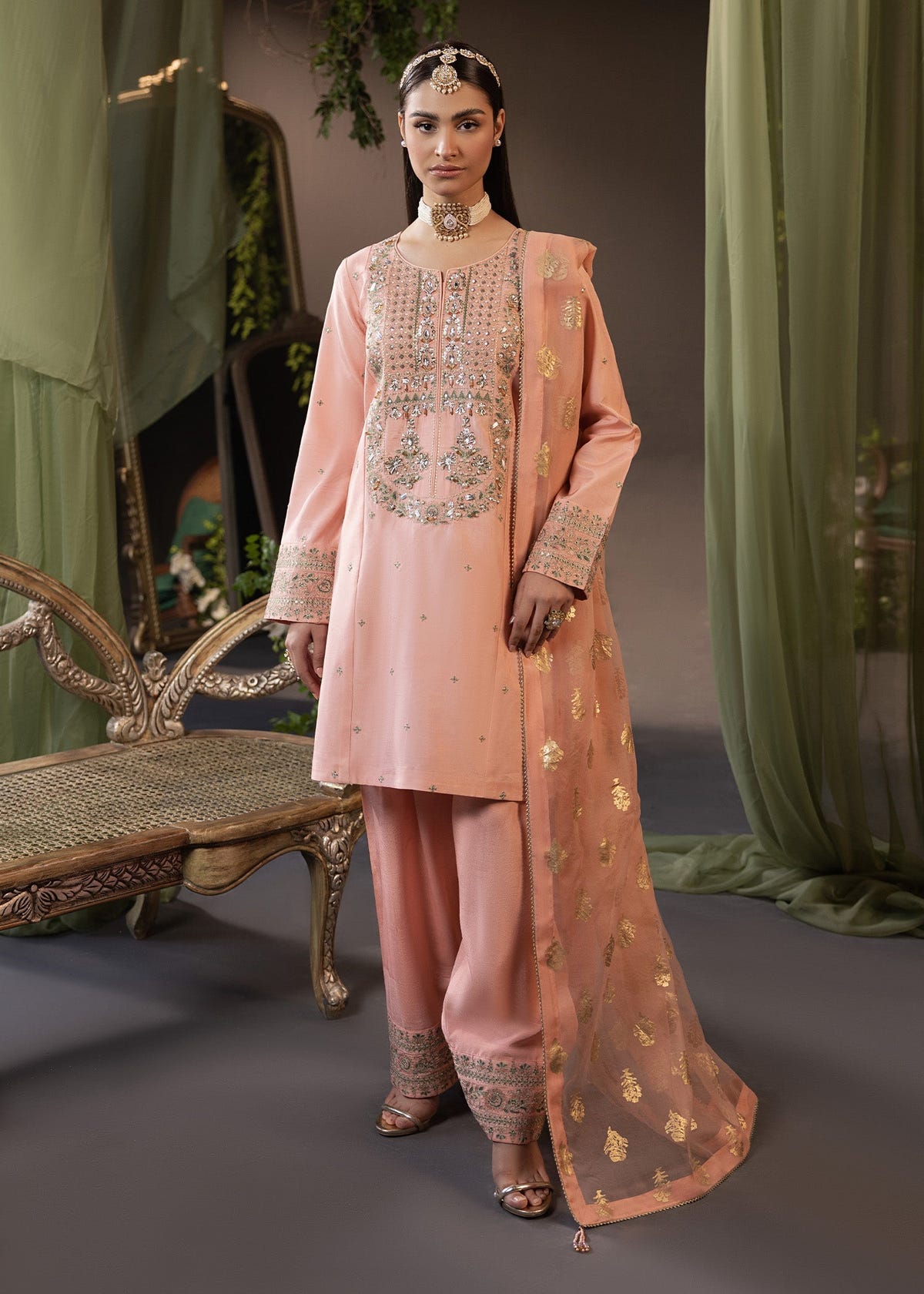 Shurooq | Garden of Dream | Periwinkle -  Shurooq Ladies Clothes - Original Designer Dress - House of Maryam