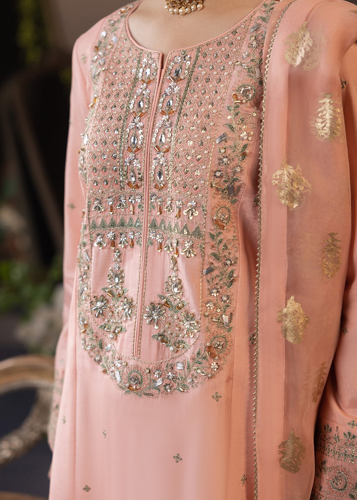 Shurooq | Garden of Dream | Periwinkle -  Shurooq Ladies Clothes - Original Designer Dress - House of Maryam