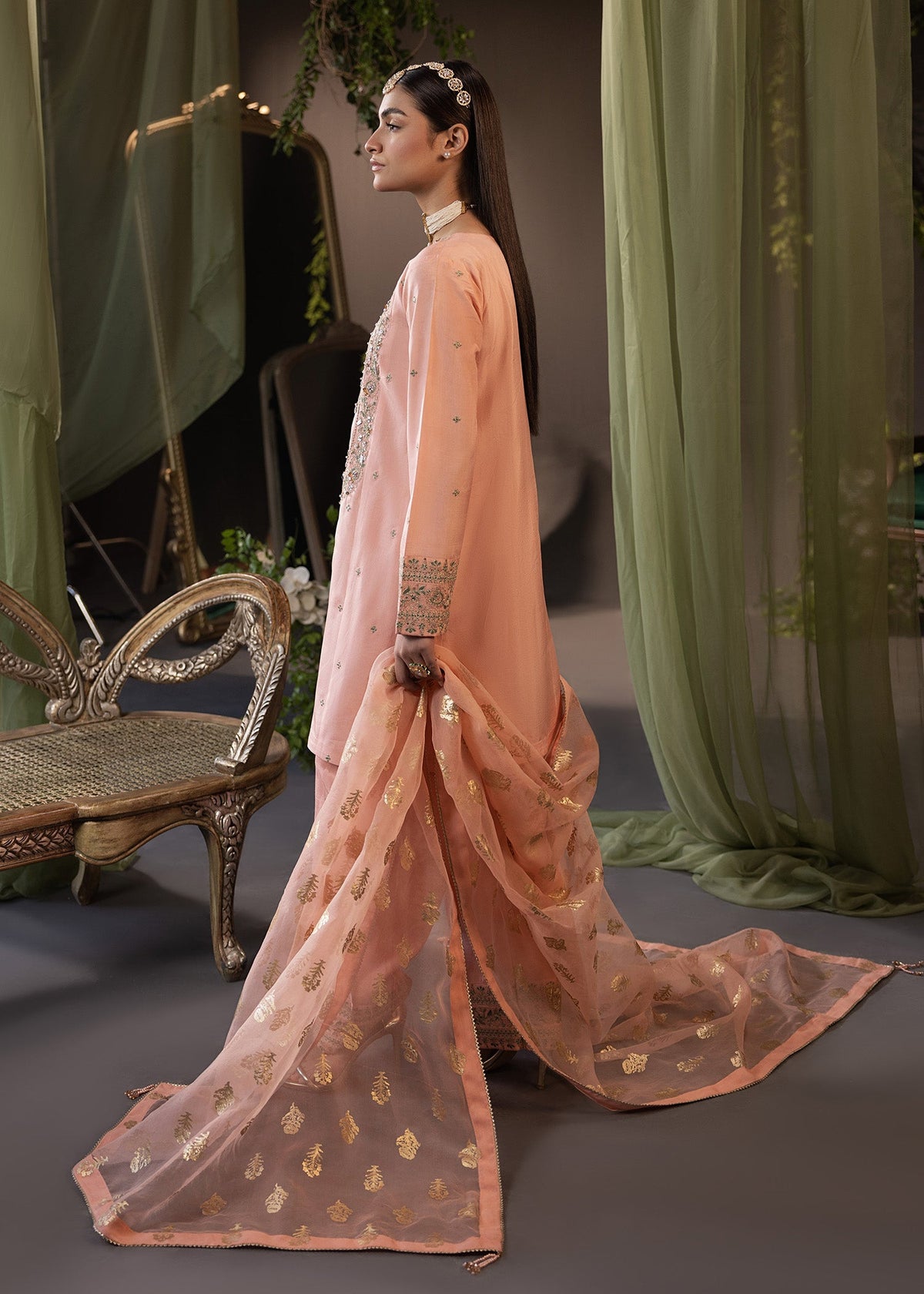 Shurooq | Garden of Dream | Periwinkle -  Shurooq Ladies Clothes - Original Designer Dress - House of Maryam