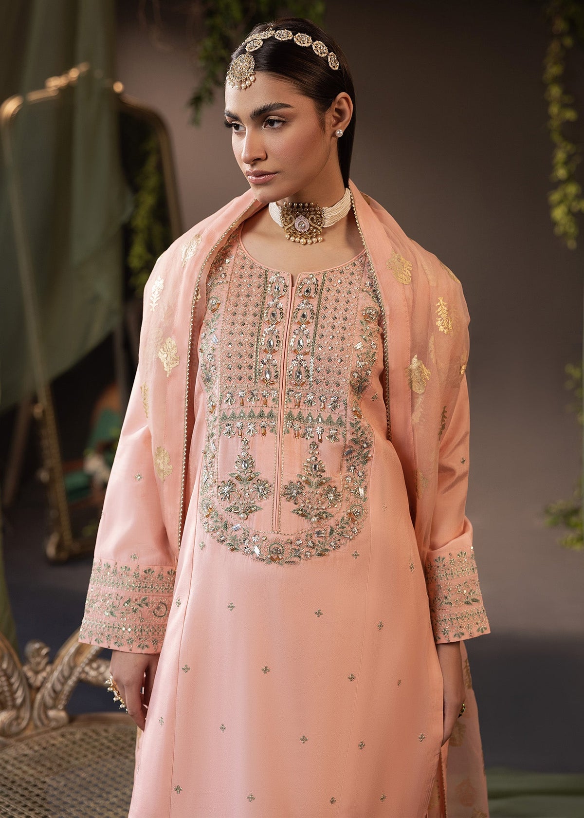 Shurooq | Garden of Dream | Periwinkle -  Shurooq Ladies Clothes - Original Designer Dress - House of Maryam