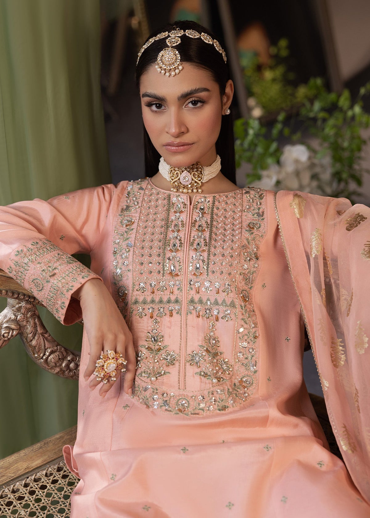 Shurooq | Garden of Dream | Periwinkle -  Shurooq Ladies Clothes - Original Designer Dress - House of Maryam