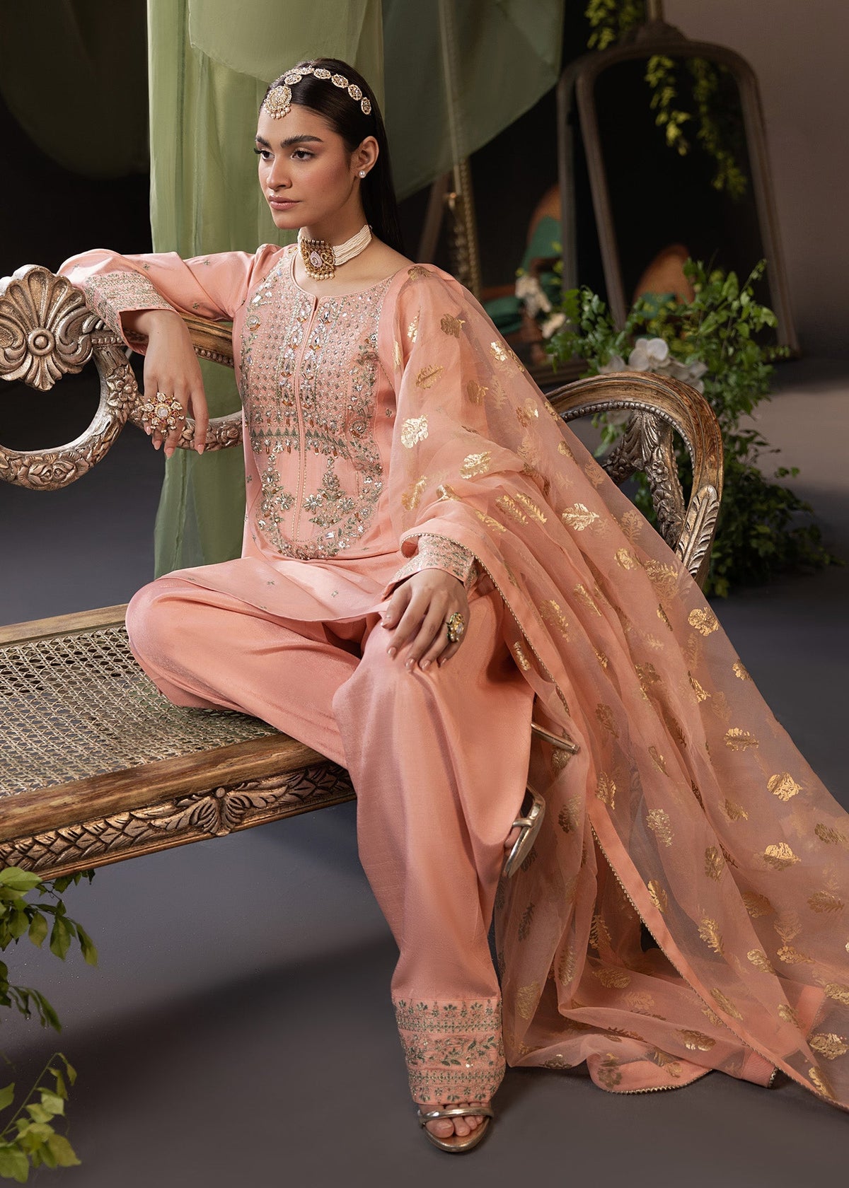 Shurooq | Garden of Dream | Periwinkle -  Shurooq Ladies Clothes - Original Designer Dress - House of Maryam