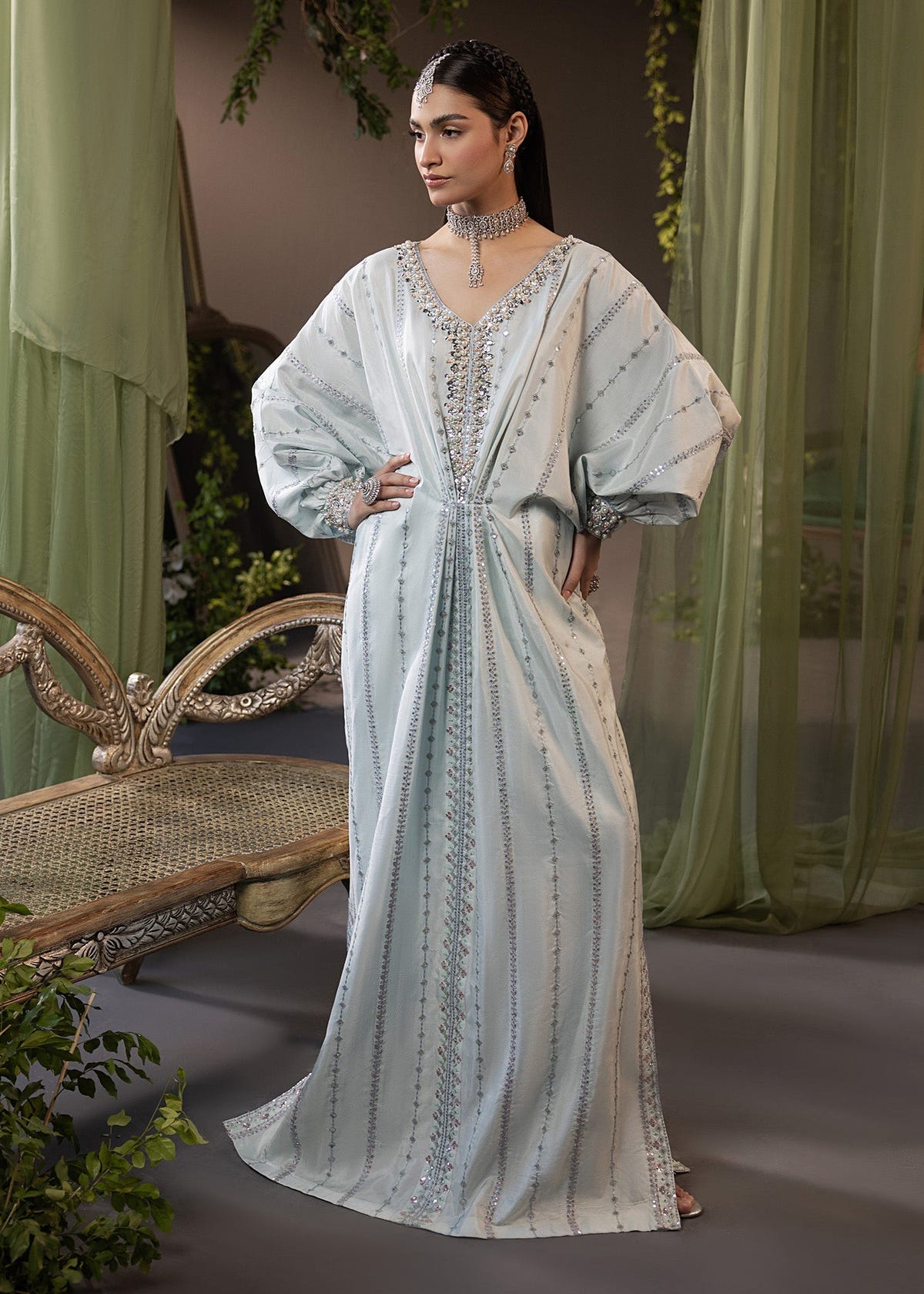 Shurooq | Garden of Dream | Frost -  Shurooq Ladies Clothes - Original Designer Dress - House of Maryam
