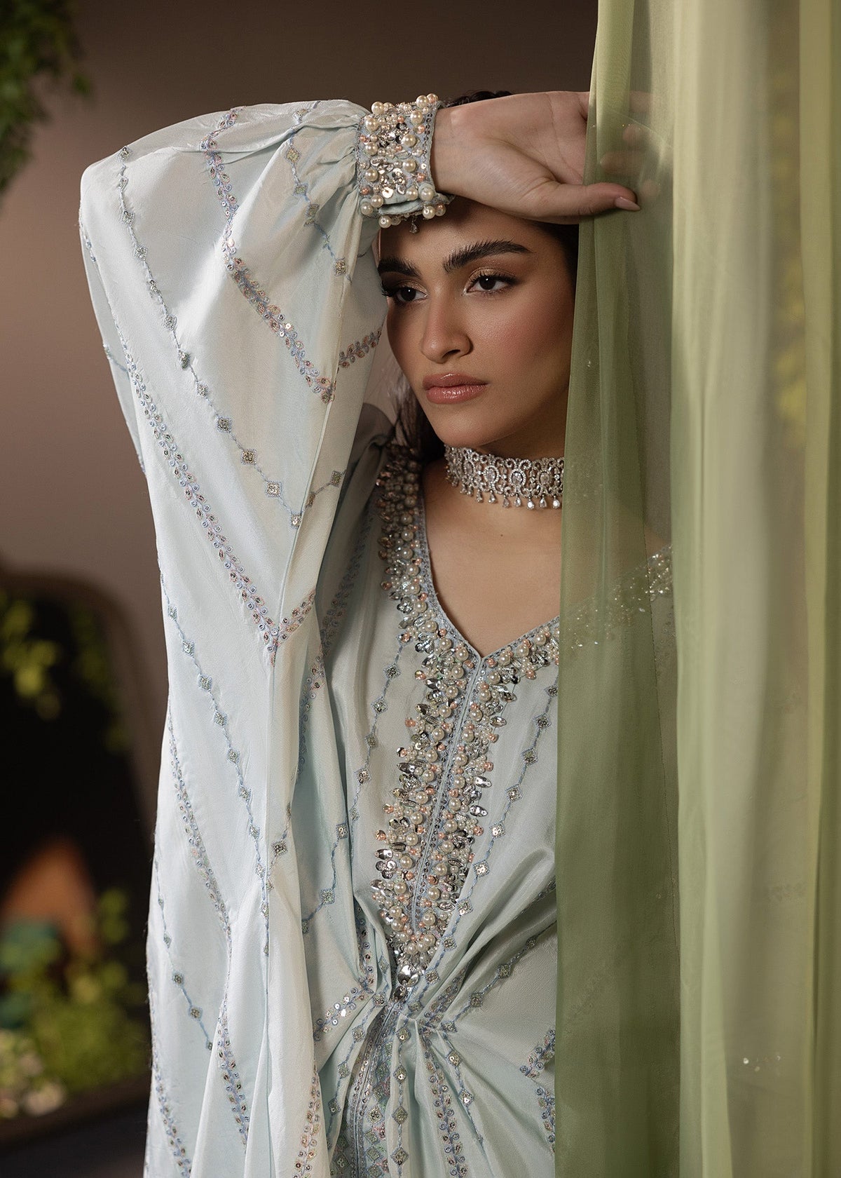Shurooq | Garden of Dream | Frost -  Shurooq Ladies Clothes - Original Designer Dress - House of Maryam
