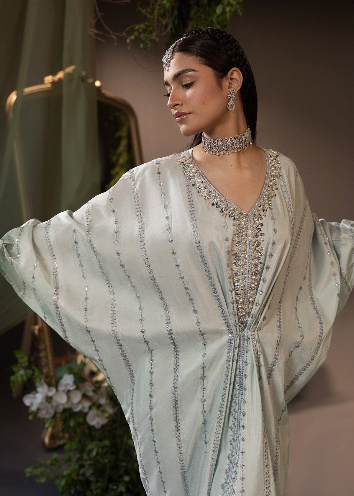 Shurooq | Garden of Dream | Frost -  Shurooq Ladies Clothes - Original Designer Dress - House of Maryam