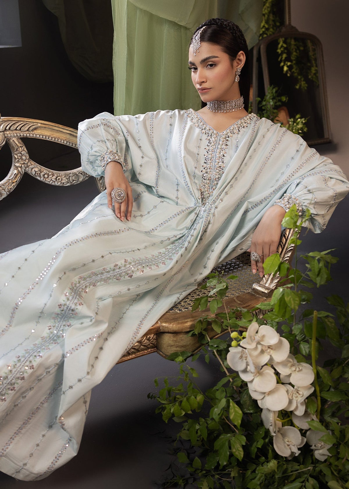 Shurooq | Garden of Dream | Frost -  Shurooq Ladies Clothes - Original Designer Dress - House of Maryam