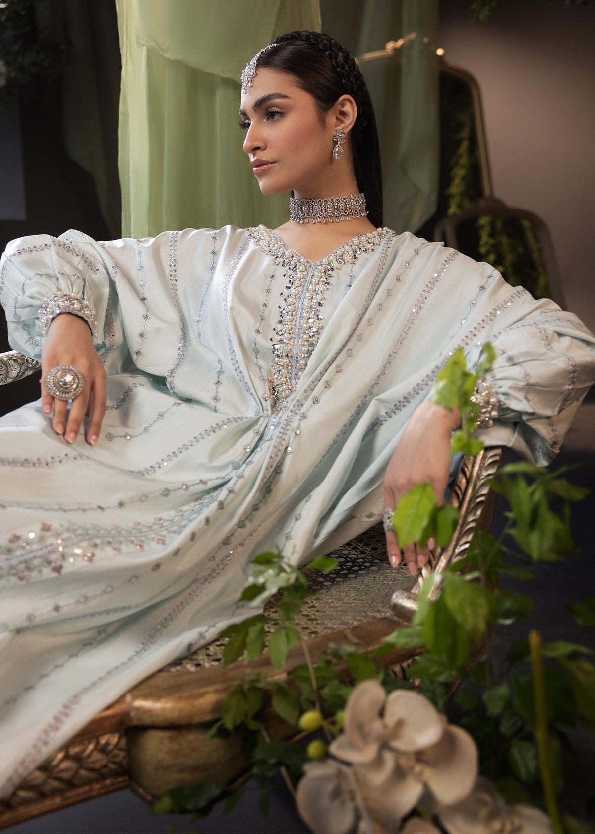 Shurooq | Garden of Dream | Frost -  Shurooq Ladies Clothes - Original Designer Dress - House of Maryam