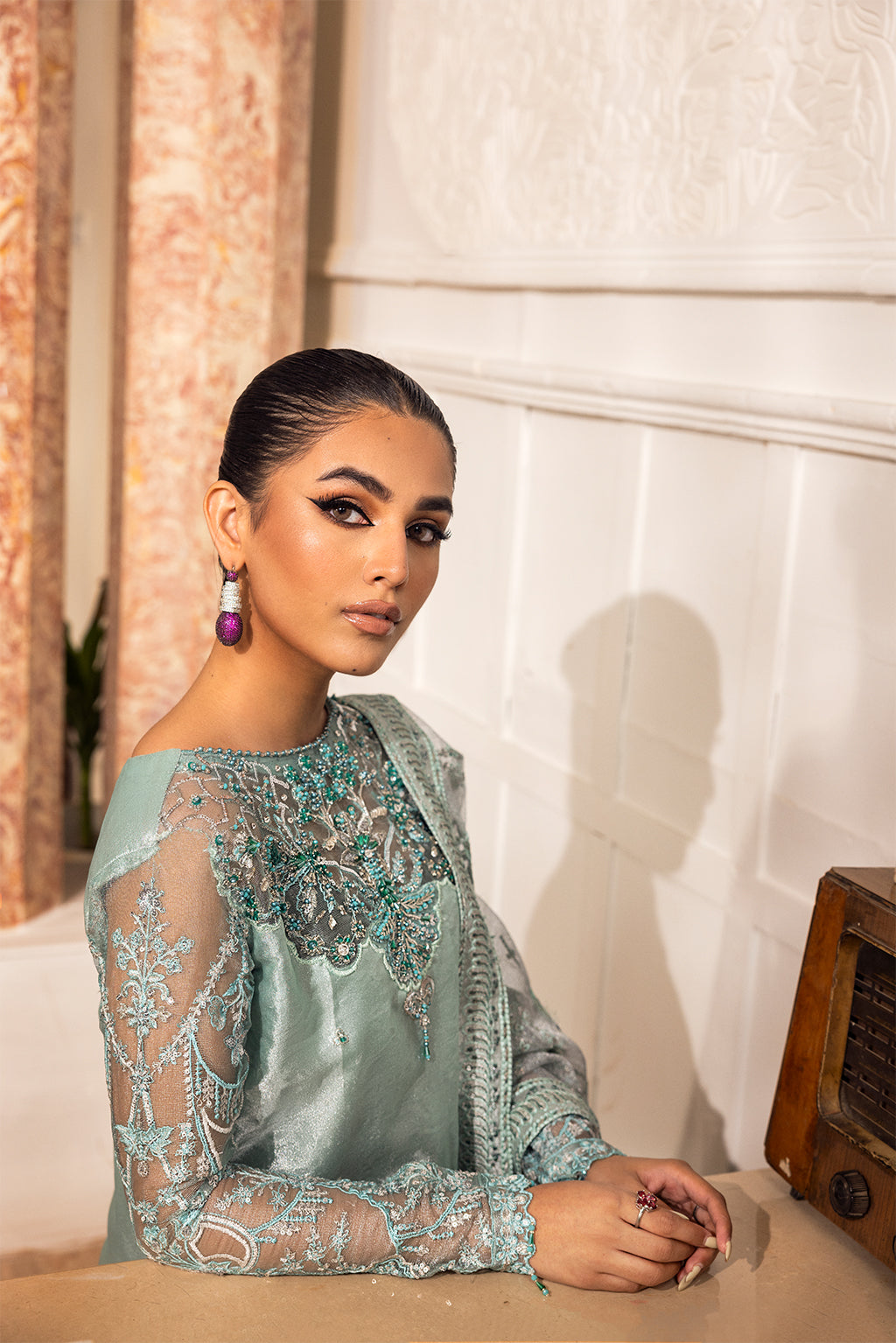 Emaan Adeel | LP-05 Anaya -  Emaan Adeel  - Original Designer Dress - House of Maryam
