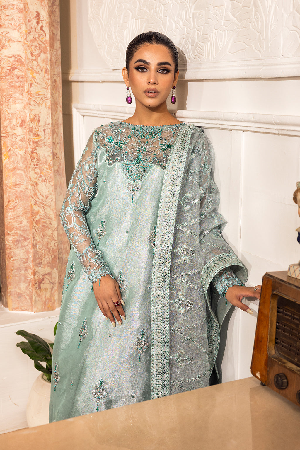 Emaan Adeel | LP-05 Anaya -  Emaan Adeel  - Original Designer Dress - House of Maryam