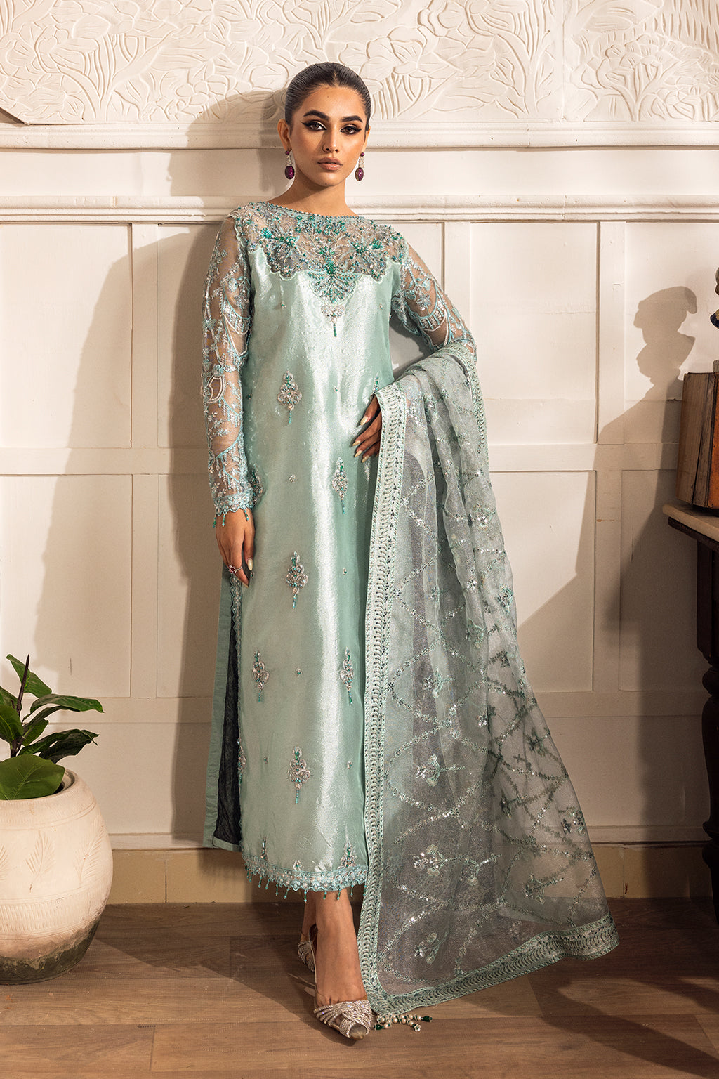 Emaan Adeel | LP-05 Anaya -  Emaan Adeel  - Original Designer Dress - House of Maryam