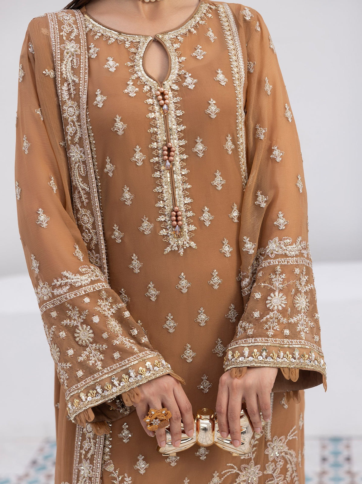 Gulaal | Maeri Luxury Chiffon 26 | Mirage, image 3