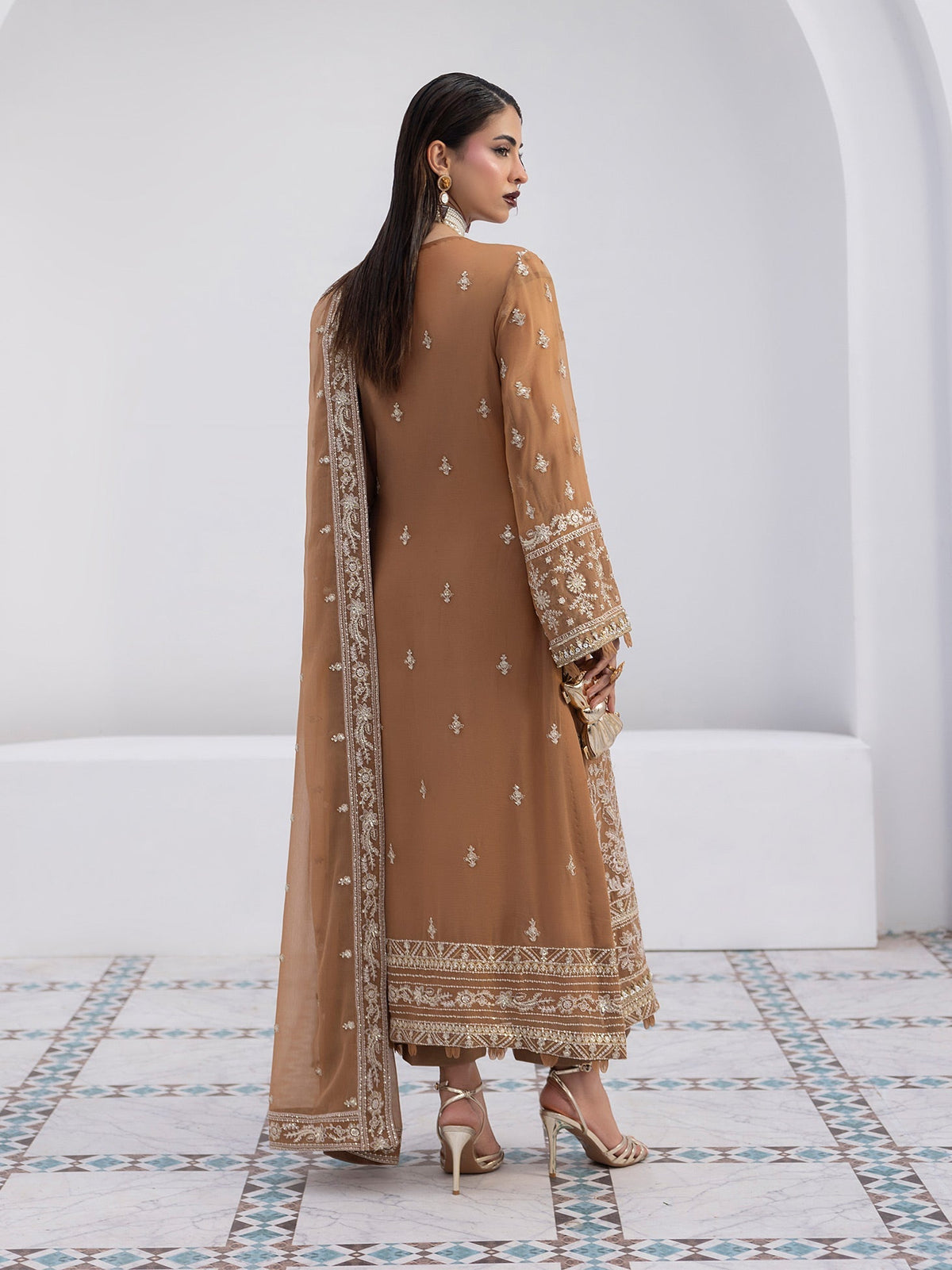 Gulaal | Maeri Luxury Chiffon 26 | Mirage, image 2
